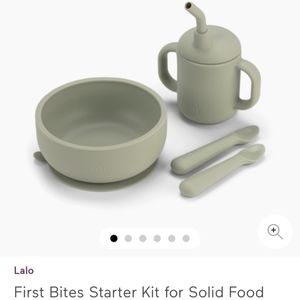 Lalo First Bites Starter Kit in Sage